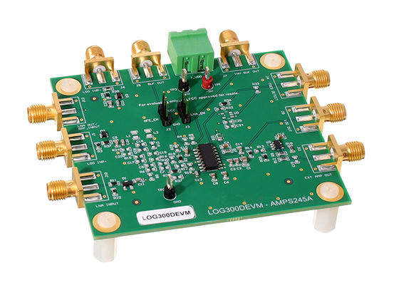 LOG300DEVM Soluciones embebidas Panel de evaluación de interfaz frontal analógica