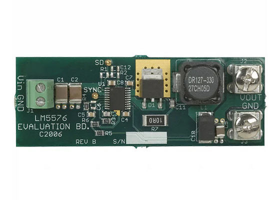 Placa de evaluación del convertidor CC/CC reductor de 7 V a 75 V para soluciones integradas LM5576EVAL