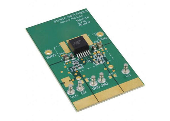 LMZ12002EVAL Placa de evaluación del módulo de alimentación Simple Switcher para soluciones integradas, 2A