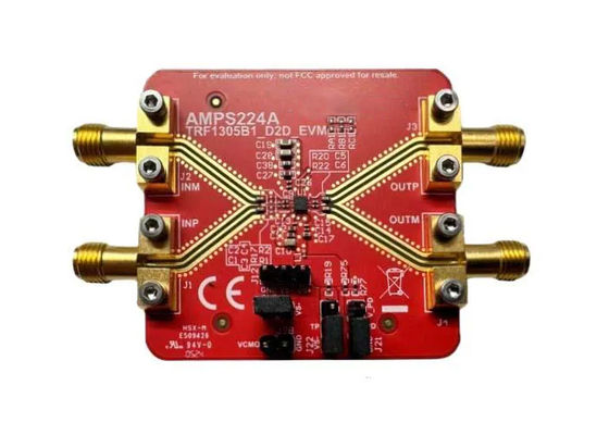 TRF1305C1-D2D-EVM Placa de evaluación de amplificador de RF de 0 Hz a 7 GHz para soluciones integradas