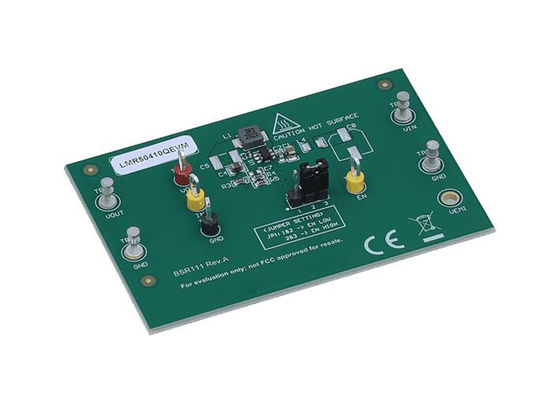 Placa de evaluación del convertidor reductor LMR50410-Q1 para soluciones integradas LMR50410QEVM