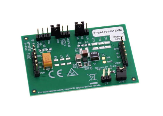 Placa de evaluación del convertidor CC/CC reductor de tensión (step-down) de 3,4 V a 18 V para soluciones integradas TPS62901-Q1EVM