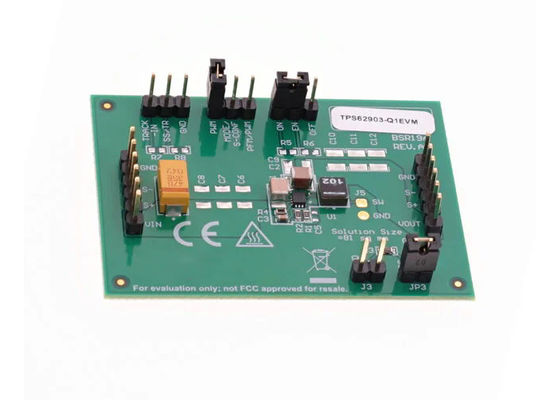 Placa de evaluación del convertidor reductor de 3 A y 3 V a 17 V TPS62903-Q1EVM Embedded Solutions