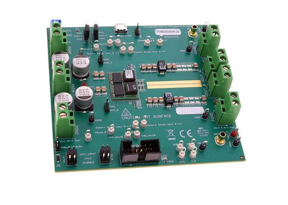 Placa de evaluación del convertidor CC/CC reductor de 25 A y 550 kHz de paso descendente TPSM8D6B24EVM-2V0 Embedded Solutions