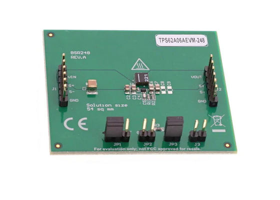 TPS62A06AEVM-248 Soluciones Integradas 6A 2.5V a 5.5V Placa de Evaluación del Convertidor Reductor