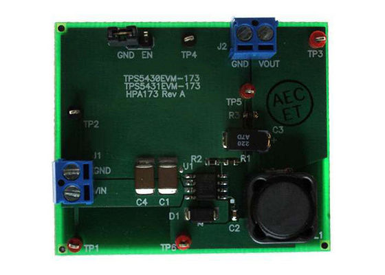 TPS5430EVM-173 Soluciones incrustadas 3A 10V a 35V SWIFTTM Junta de evaluación del convertidor paso a paso