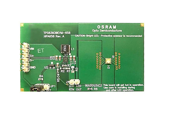 TPS63030EVM-658 Soluciones incrustadas Módulo de evaluación del controlador de LED único Buck-Boost