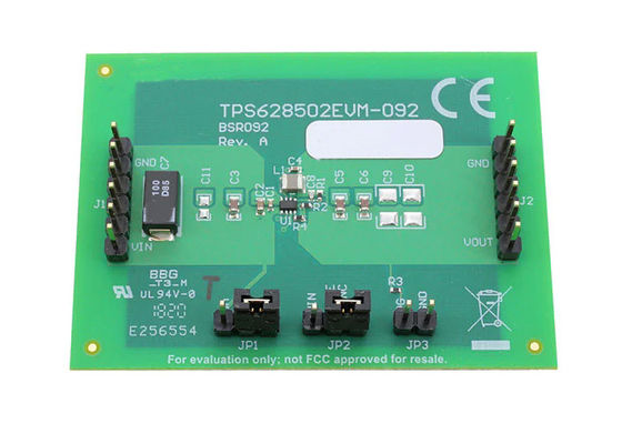 Placa de evaluación del convertidor reductor automotriz de 2A TPS628502EVM-092 Embedded Solutions