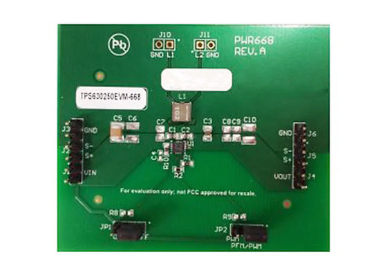 TPS630250EVM-668 Soluciones incrustadas 4A Modulo de evaluación del regulador de encendido de interruptor
