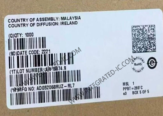 ADG5206BRUZ Chip de circuito integrado CMOS multiflexor analógico de 16 canales en paquete TSSOP28