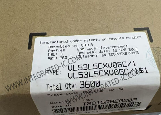 VL53L5CXV0GC Sensor IC 2.8V a 3.3V Sensor de proximidad de tiempo de vuelo