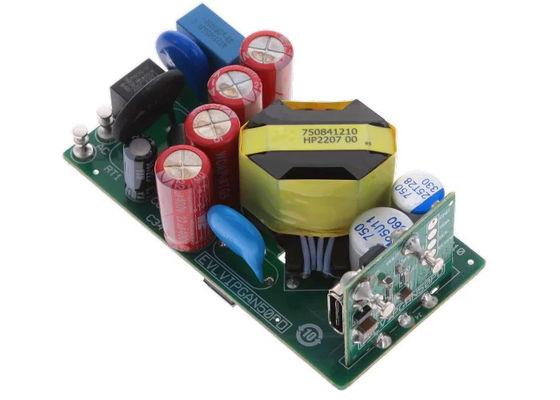 EVLVIPGAN50PD Soluciones embebidas VIPerGaN Junta de evaluación de suministro de energía USB tipo-C