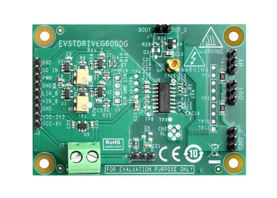 EVSTDRIVEG600DG Embedded Solutions STDRIVEG600 Placa de demostración del controlador de puerta de medio puente