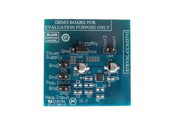STEVAL-CCA037V1 Placa de demostración de amplificador de audio TS4990IQT para soluciones integradas