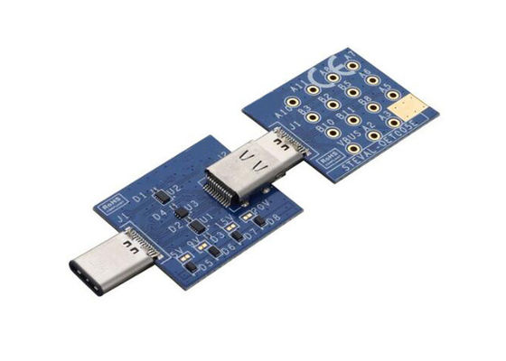 Kit de evaluación de soluciones integradas STEVAL-OET005VD para protección ESD USB Tipo C