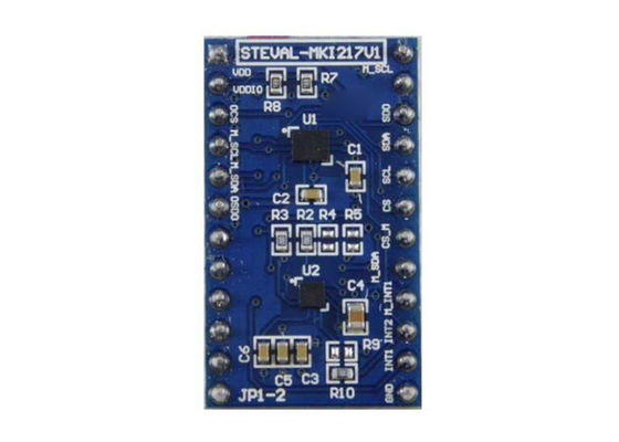 Placa adaptadora de soluciones integradas STEVAL-MKI217V1 LSM6DSOX IMU de 6 ejes Sensor magnético LIS2MDL