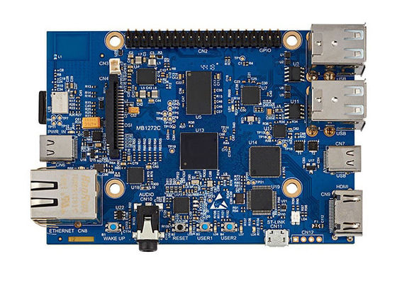 STM32MP157D-DK1 Soluciones incrustadas 800MHz ARM Cortex-A7 Junta de evaluación de MCU incrustado