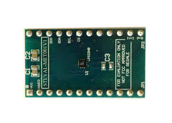 STEVAL-MET001V1 Placa adaptadora de soluciones integradas LPS22HB para zócalo DIL 24 estándar