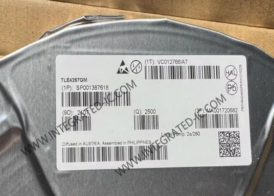TLE4267GM Integrated Circuit Chip 5V Low Drop Voltage Regulator with 400 mA Output Current and 40V Input Voltage