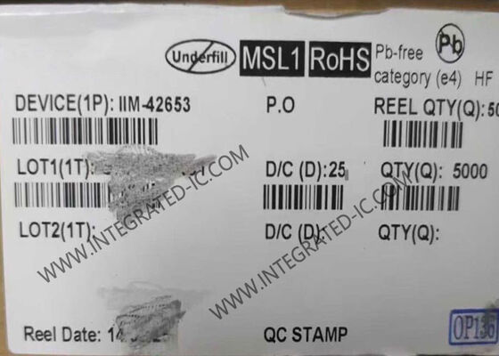 IIM-42653 Sensor IC 6 Ejes Dispositivo inteligente de seguimiento de movimiento industrial MEMS LGA-14