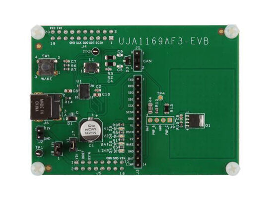 Placa de evaluación de soluciones integradas UJA1169AF3-EVB UJA1169A Mini CAN System Basis Chip