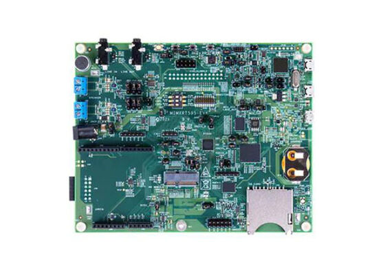 Placa de evaluación de soluciones integradas MIMXRT595-EVK Kit de evaluación de MCU Crossover i.MX RT595