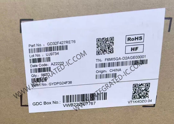 Microcontrolador GD32F427RET6 MCU de 32 bits de precisión simple, 200MHz, 2.6V a 3.6V