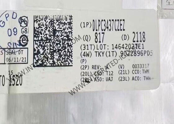 Regulador de la exhibición del microprocesador DLP del circuito integrado de DLPC3437CZEZ con la resolución 1080p