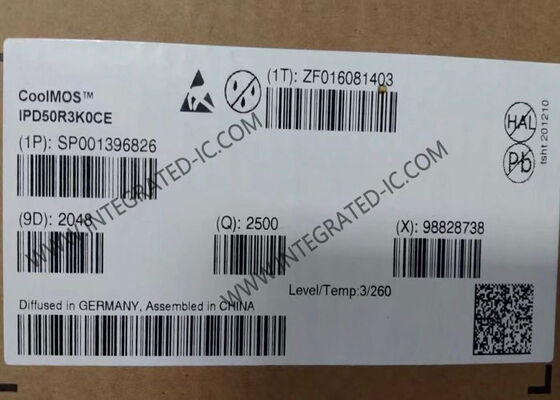 IPD50R3K0CE Integrated Circuit Chip 500V 1.7A CoolMOS™ N-Channel Power MOSFET Transistor with 3 Ohms Drain-Source Resistance