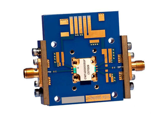 CMPA0527005F-AMP1 Junta de prueba de soluciones integradas CMPA2735075F Junta de evaluación de amplificadores de potencia GaN MMIC