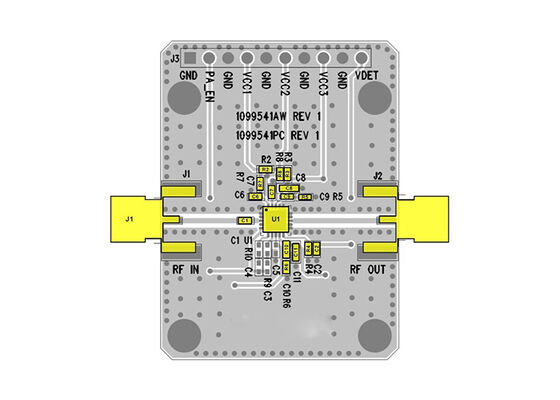 QPA9501PCB401 Placa de evaluación del amplificador de potencia LTE-U/LAA de 3 etapas para soluciones integradas
