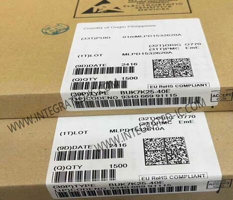 Chip de circuito integrado BUK7K25-40E, 40V 27A, transistor MOSFET de doble canal N, compatible con AEC Q101