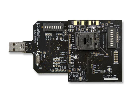 Kits de desarrollo de soluciones integradas DEV5X1503 para el generador de reloj programable MicroClock 5X1503