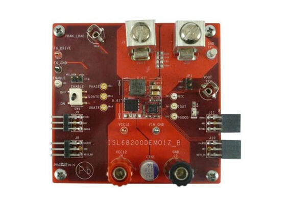 ISL68200DEMO1Z Soluciones integradas Tabla de demostración de controlador digital híbrido ISL68200 Tabla de 6 capas