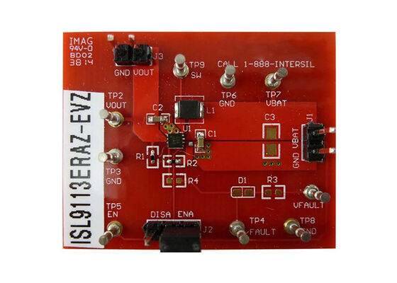 ISL9113ER7Z-EVZ Soluciones integradas de 800 mV a 4,7 V Junta de evaluación de gestión de baterías