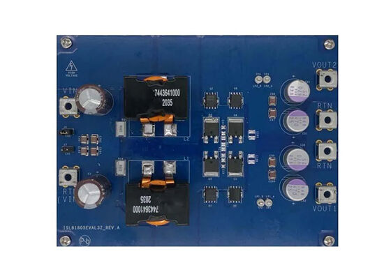 ISL81805EVAL3Z Soluciones embebidas 80V Control PWM de doble impulso sincrónico