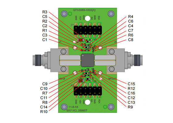 QPA3070EVB02 Soluciones embebidas 150W Amplificadores RF de banda S de alta potencia