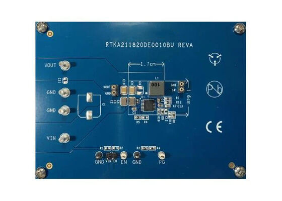 RTKA211820DE0010BU Placa de evaluación del regulador reductor síncrono de 2A para soluciones integradas