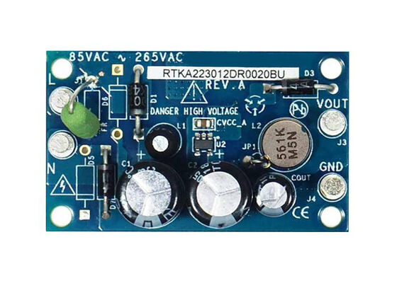 RTKA223012DR0020BU Placa de demostración de soluciones integradas para el convertidor reductor de alto voltaje RAA223012