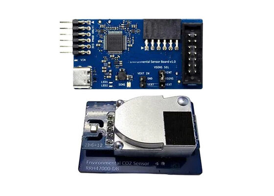 RRH47000-EVK Soluciones integradas con múltiples funciones NDIR Panel de evaluación del sensor de CO2
