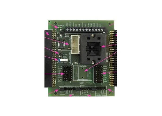 ZSSC415XEVKV1P6 Soluciones Integradas Interfaz de Acondicionamiento de Señal de Sensor de 16 bits Placa de Evaluación