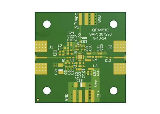 Placa de evaluación del amplificador de potencia de propósito general/GSM de 3 V para soluciones integradas QPA9510EVB