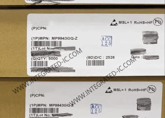 MP9943GQ-Z Chip de circuito integrado de alta eficiencia 3A 36V Convertidor sincrónico de paso a paso con buena potencia