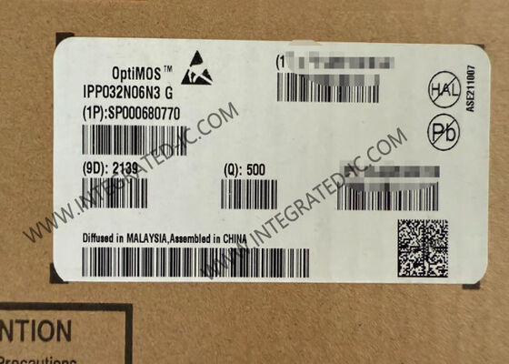 IPP032N06N3G OptiMOSTM 3 MOSFET de potencia de N-canal 60V 120A 2.6 mOhms para conmutación de alta eficiencia