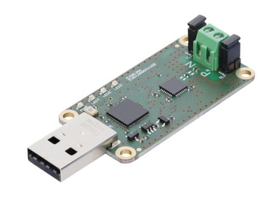 Adaptador de soluciones integradas EVB-LAN8670-USB para LAN9500A USB Ethernet Controller, placa de evaluación