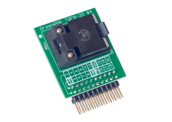 SLG46580V-SKT Soluciones Integradas GreenPAK™ Placa de Evaluación del Adaptador de Zócalo Programable