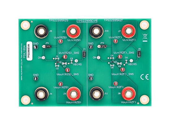 TPS22995EVM Soluciones integradas TPS22995 Módulo de evaluación del interruptor de carga