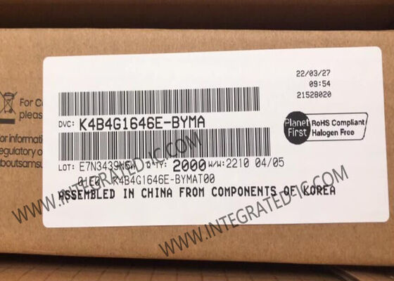 K4B4G1646E-BYMA Chip IC de memoria 4Gb 1866Mbps E-die DDR3L SDRAM Memoria FBGA-96