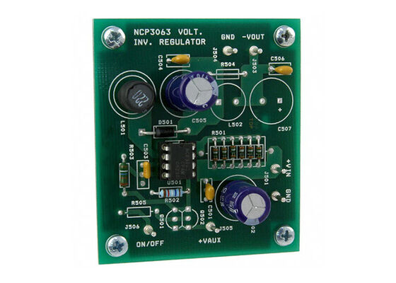 NCP3063DIPINVEVB Soluciones embebidas 250 kHz 4.5 V a 6 V Junta de evaluación de reguladores de conmutación