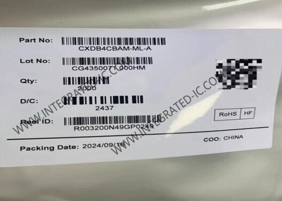 CXDB4CBAM-ML-A Chip de IC de memoria 8Gbit LPDDR4/4X con doble velocidad de datos de energía ultra baja